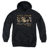 -Youth Small-Pullover Hoodie-Black-