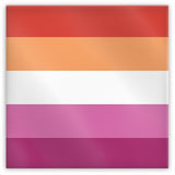 Trans-inclusive Lesbian Pride Magnet 2x2in Metal LGBTQ LGBTQIA LGBTQX -High quality, 2 inch mylar coated, tin plated steel fridge magnet.This item is made-to-order and typically ships in 2-3 Business Days from within the USA. New updated transgender inclusive Lesbian pride stripes LGBTQIA LGBTQX LGBTQ Gay Pride -2x2 inch-Horizontal-