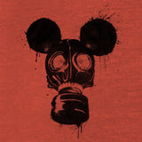 DOSEprod MOUSK Tee, Dismaland Mickey Mouse Gas Mask Parody Graffiti--