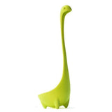 Nessie Loch Ness Soup Ladle, Whimsical Cryptid Dinosaur Serving Spoon-Green-