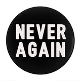 -Scratch and UV resistant mylar covered metal pinback button. Made to order. Ships from the USA. RESIST Republican BS pin. Common sense legislation, reform and gun control NOW! Stop mass shootings, school shootings, domestic terrorism, insurrectionists, etc. NRA backed propaganda and profiteering.-2.25 inch Round Button-White on Black-