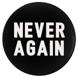 -Scratch and UV resistant mylar covered metal pinback button. Made to order. Ships from the USA. RESIST Republican BS pin. Common sense legislation, reform and gun control NOW! Stop mass shootings, school shootings, domestic terrorism, insurrectionists, etc. NRA backed propaganda and profiteering.-3 inch Round Button-White on Black-