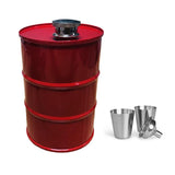 -735ml / 25oz-Red (w/cups & funnel)-