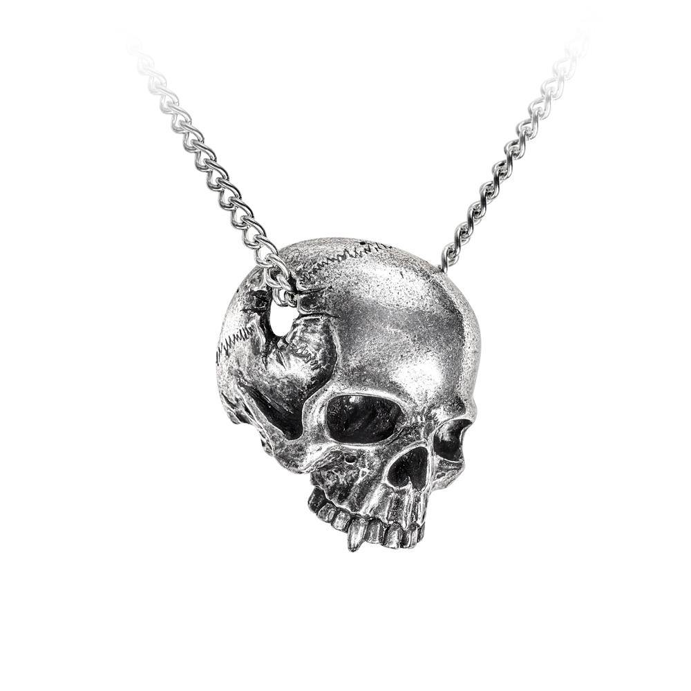 All That Remains Skull Necklace, Alchemy Gothic--664427050217