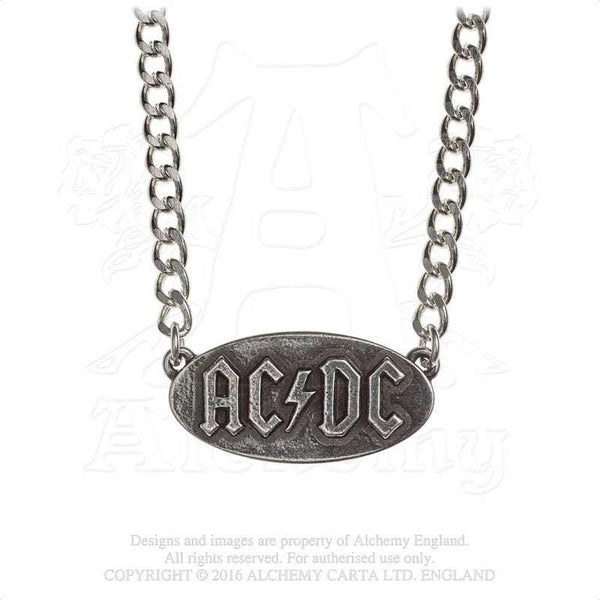 AC/DC Classic Logo Necklace, Alchemy Gothic – Domestic Platypus