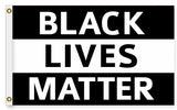 Black Lives Matter Flags - 2x1 3x2 5x3 High Quality BLM Protest Banner-High quality, professionally printed polyester flag. Single or fully double-sided with blackout layer, grommets or pole pocket / sleeve. 2x1ft / 1x2ft, 3x2ft / 2x3ft, 5x3ft / 3x5ft or custom. Fully customizable by request. BLM Black Lives Matter Protest George Floyd I Can't Breathe No Justice No Peace Demand Change-5 ft x 3 ft-Standard-Grommets-