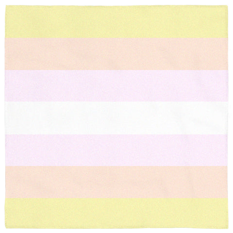 Pangender Pride Bandana - 24x24 LGBT LGBTQIA LGBTQX Flux NonBinary-Polyester jersey knit 24x24" bandana. This item is made to order and typically ships in 2-3 business days. 

Flux fluid Nonbinary Non-Binary Enby LGBTQ LGBTQIA LGBTQX Pride Equality Gender Identity 
-Horizontal Stripes-