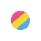 Pansexual Pride Pinback Buttons 1.25in 2.25in or 3in LGBTQ LGBTQIA Pin-High quality scratch and UV resistant mylar & metal pinback button. 1.25, 2.25 or 3 inches. Custom made Pan Pansexual LGBTQ LGBTQIA LGBTQX Pride Pin - Equal Rights, Equality Flag Stripes. Hearts Not Parts. Love is Love. -1.25 inch Round Button-