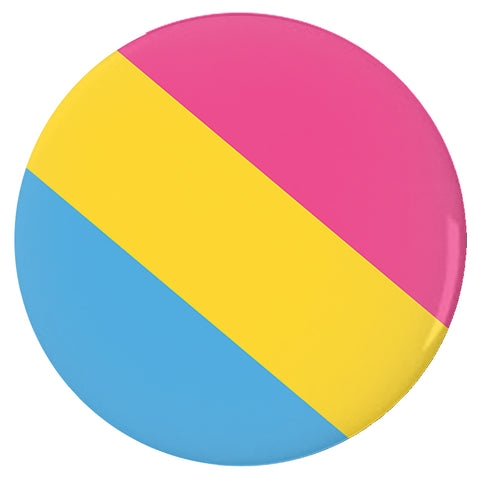 Pansexual Pride Pinback Buttons 1.25in 2.25in or 3in LGBTQ LGBTQIA Pin-High quality scratch and UV resistant mylar & metal pinback button. 1.25, 2.25 or 3 inches. Custom made Pan Pansexual LGBTQ LGBTQIA LGBTQX Pride Pin - Equal Rights, Equality Flag Stripes. Hearts Not Parts. Love is Love. -3 inch Round Button-