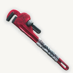 Pipe Wrench Lifesize Cosplay PU Foam Prop Melee Weapon 18 inches 46cm-High quality, 1:1 lifesize red iron pipe wrench / plumber's monkey wrench prop or LARP melee weapon. Soft PU foam. Realistic painted detailing, 18 inches (46cm). Ideal for Half-Life, TF2 Engineer, Pub-G, Fallout, Bioshock, Call of Duty Black Ops, The Walking Dead or other FPS gaming cosplay. Free Shipping Worldwide. -