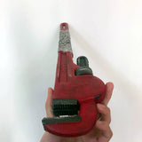 Pipe Wrench Lifesize Cosplay PU Foam Prop Melee Weapon 18 inches 46cm-High quality, 1:1 lifesize red iron pipe wrench / plumber's monkey wrench prop or LARP melee weapon. Soft PU foam. Realistic painted detailing, 18 inches (46cm). Ideal for Half-Life, TF2 Engineer, Pub-G, Fallout, Bioshock, Call of Duty Black Ops, The Walking Dead or other FPS gaming cosplay. Free Shipping Worldwide. -