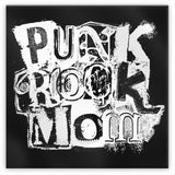 Punk Rock Mom Magnet - Black and White - Mother's Day / Gift for Mom -Mylar Coated 2" Tin Plated Steel Fridge Magnet.This item is made-to-order and typically ships in 2-3 Business Days from the USA. Refrigerator freezer square hip cool mom mother punk rocker mum mother's day gift for mom.-White on Black-706547492215