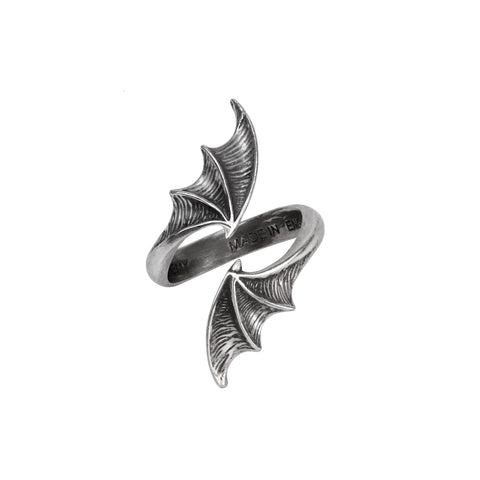 -Alchemy of England Chaos Signet Ring

The polished, black-enamelled device of the infamous, maelstromic arrows.

Approximate Dimensions based on US size 10/T: 0.91" x Height 0.94" x Depth 0.79"
 
This ring was hand crafted in England of lead-free, fine English Pewter.
Genuine Alchemy Gothic Product - Brand New with Alchemy Lifetime Guarantee-L-N UK / 6-7 US-