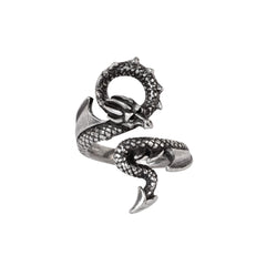-Alchemy of England Chaos Signet Ring The polished, black-enamelled device of the infamous, maelstromic arrows. Approximate Dimensions based on US size 10/T: 0.91" x Height 0.94" x Depth 0.79" This ring was hand crafted in England of lead-free, fine English Pewter. Genuine Alchemy Gothic Product - Brand New with Alchemy Lifetime Guarantee-L-N UK / 6-7 US-