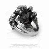-Alchemy Gothic "Charnalite" Skull Cluster Ring - An almost natural, crystalline structure of collective, mortal termination. A macabre piece that makes no bones about its intentions...-