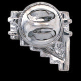 Kingkiller Chronicle EOLIAN TALENT PIPES Pin, Brooch or Tie Tack-Officially licensed Sterling Silver Eolian Talent Pipes Pin from Patrick Rothfuss' KINGKILLER CHRONICLE fantasy novels, Name of the Wind, Wise Man's Fear and a forthcoming 3rd. Jeweler handcrafted in the USA.
A mark of distinction and recognition for musicians. Kvothe earns his playing "The Lay of Sir Savien Traliard"-