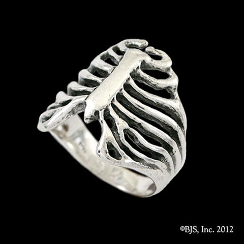 Rib Cage Ring, Sterling Silver - Fine Jewelry - Made in the USA ...