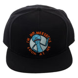 Rick & Morty Mr. Meeseeks Snapback Cap, Officially Licensed Adult Swim-Black-OS-190371633027