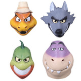 -High quality latex over-the-head masks. Mr. Wolf, Mr. Tarantula, Mr. Piranha and Mr. Snake, sold individually. One size fits most. Free shipping from abroad with average delivery to the US in 2-3 weeks.-