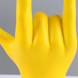 Pop Art ILY Sign Language Hand Sculpture-High quality, brightly colored resin ASL hand sign for I Love You sculpture. 19.5x14x5cm/17.7x5.5x2" Free shipping, average delivery in 2-3 weeks.
cute sweet romantic colorful kawaii american sign language emoji text statue gift translator hearing impaired deaf culture valentines day family girlfriend boyfriend partner-
