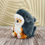 -Super cute and soft kitty shark plush toys. Two designs, each available in 3 sizes. Free shipping from abroad.

kawaii funny cute baby cat shark soft toy kitten seal pup gift-