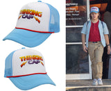 -Vintage style mesh-back trucker hat with printed front panel. One size fits most with snapback adjustment.Free shipping from abroad with average delivery to the US in 2-3 weeks.

costume stranger dustin things cosplay baseball cap season 4 halloween retro 80s eighties 1980s-