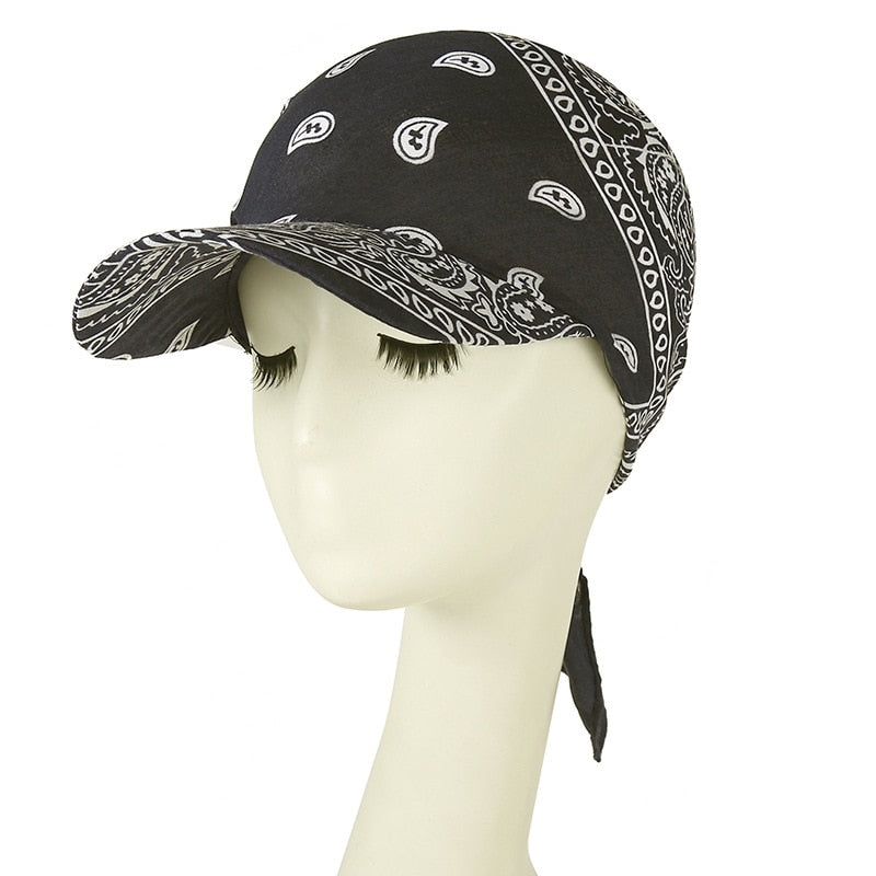 Domestic Platypus Bandana Headscarf Cap One Size / Black