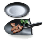 -Unique shovel head shaped serving trays. Made for the purpose of safe, food grade plastic. Free shipping, average delivery in about 2-3 weeks.

unusual funny weird platter plate servingware kitchen dining construction concrete cement farming animal husbandry digging platter bbq barbecue cookout office party supplies -