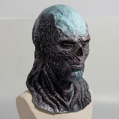 -High quality latex over-the-head mask. One size fits most. Hand finished, coloration may vary slightly. Free shipping from abroad with average delivery to the US in 2-3 weeks. Stranger Things 4 Vecna Mask Villain Cosplay Scary Monster Demon Halloween Costume Carnival Party Scifi Science Fiction Horror Props-
