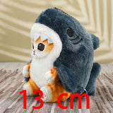 -Super cute and soft kitty shark plush toys. Two designs, each available in 3 sizes. Free shipping from abroad.

kawaii funny cute baby cat shark soft toy kitten seal pup gift-Kitty Shark-13cm-