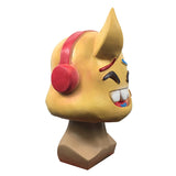-High quality latex over-the-head character mask. One size fits most.Free shipping from abroad with average delivery to the US in 2-3 weeks.

Funny cute gamer boi dance emote skin ice cream cone cartoon dj viral dancer emoji headphones gaming cosplay halloween costume kids adults teens little whisp-
