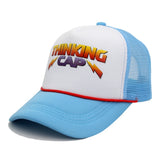 -Vintage style mesh-back trucker hat with printed front panel. One size fits most with snapback adjustment.Free shipping from abroad with average delivery to the US in 2-3 weeks.

costume stranger dustin things cosplay baseball cap season 4 halloween retro 80s eighties 1980s-