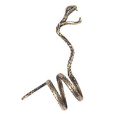 -Antique style cigarette holder ring shaped like a striking snake. Gunmetal, antiqued gold or silver finish. Free shipping, avg delivery 2-3 weeks.

metal smoking accessory smoker gift cigar cigarillo joint holder funny unique vintage flapper roaring twenties ancient egyptian cosplay goth gothic jewelry asp snek unique
-Antiqued Gold-