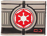 Star Wars AT-AT Pilot Bi-Fold Wallet, Oficially Licensed, Faux Leather-AT-AT pilots need to keep some credits on hand for when they go back to the Empire bases and hit up the canteen for a much-needed beer after a day of crashing expensive AT-AT walkers. Officially licensed embossed synthetic leather bi-fold wallet with metal emblem and appliqued details taken straight from the uniform. -190371527753