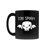 -Premium quality mug in your choice of 11oz or 15oz. High quality, durable ceramic. Dishwasher and microwave safe. Hand washing recommended to help prevent fading. This item is made-to-order & typically ships in 2-3 business days.

Funny halloween spooky meme winged skull creepy cute kowai coffee mug tea cup goth gothic-