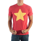 Steven Universe Star Tee, Officially Licensed Cartoon Network Shirt-Red-S-