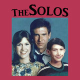 Funny Retro Vintage THE SOLOS Graphic Tee, Star Wars Sitcom Parody-Unisex style premium quality ringspun cotton tee. Soft and comfortable Bella+Canvas shirt with a standard retail fit. Made to order. Free shipping from the USA.

Funny 80s 90s kid 1980s 1990s TV retro vintage y2k sitcom family portrait hans solo kylo ren princess leia television parody womens ladies juniors shirt gift-2XL-Heather Raspberry-