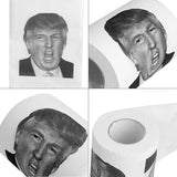 Commemorative Trump Toilet Paper, Funny 2020 TP Shortage Meme Gag Gift-Roll of Commemorative Trump 2020 Toilet Paper, 240 double-ply sheets printed with one of Trump's iconic fecal facial expressions. Free Shipping Worldwide. Take a MAGA quality crisis dump or secure a unique gift to commemorate the great TP panic, choose a collectible that best defines the era of The Donald's presidency.-