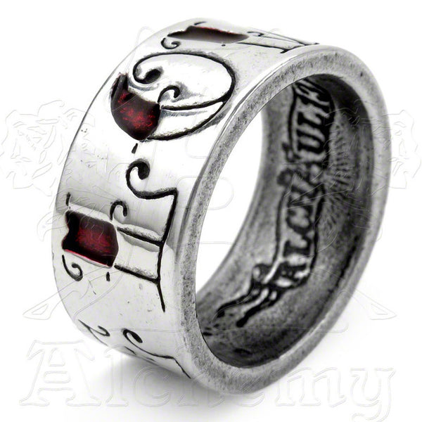 Love / Hate Ring, Alchemy Gothic – Domestic Platypus