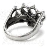 -Kiss this!

Polished & pierced, solid pewter ring.
 
Hand crafted in England of lead-free, Fine English Pewter with faceted Swarovski Heart 
Approximate Dimensions based on US size 10/T: Width 1.06" x Height 0.87" x Depth 1.14"
-