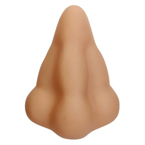 -A funny (if somewhat gross) gift for those with a particular sense of humor, a love for the bizarre or surreal? This nosey liquid soap dispenser (lotion, conditioner, lube, etc.) is shaped like a giant schnozz. Press the nose causes gel to ooze from the right nostril. A unique weird WTF accessory for your bathroom or bedroom.-