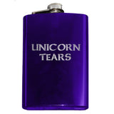 Funny Unicorn Tears Flask-Purple-Just the Flask-616641499754