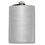 Funny Unicorn Tears Flask-Stainless Steel-Just the Flask-616641499754