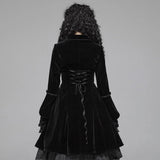  Punk Rave SWANSONG JACKET Womens Victorian Gothic Doublebreasted Coat--