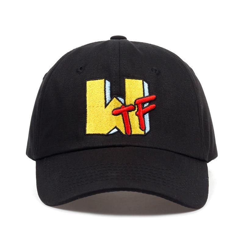 -Funny WTF Embroidered MTV Logo Parody Hat. Professionally embroidered cotton baseball cap. Unisex adult sizing (approx 57.8cm / 22.75in circumference) with strap adjustment.This item typically ships in 2-3 business days from abroad. Please allow 2-3 weeks for delivery. Meme Supply imported hip hop fashion streetwear.-
