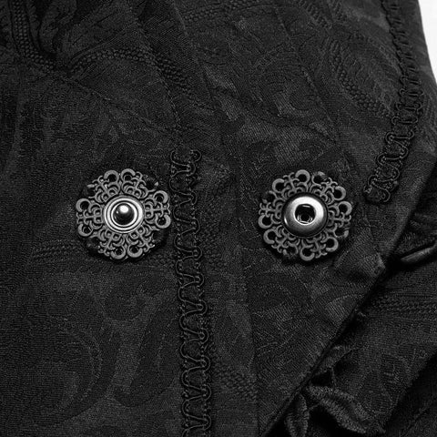 Black Dragonfly Waistcoat, Punk Rave Women's Sleeveless Gothic Jacket ...
