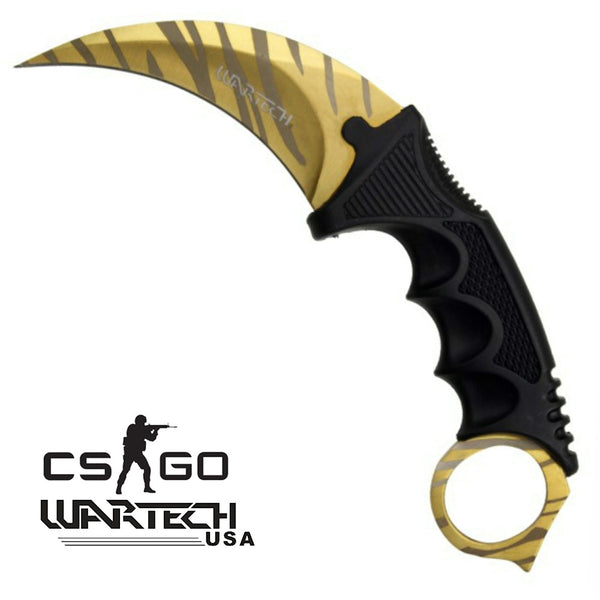 CSGO Tiger Tooth Gold Karambit – Domestic Platypus