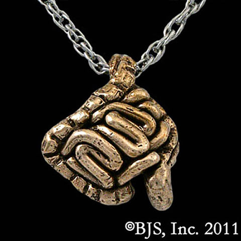 -Bronze-24" Rhodium Plated Chain-