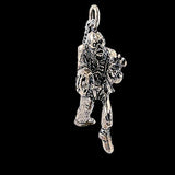 -White Bronze-24" Rhodium Plated Chain-