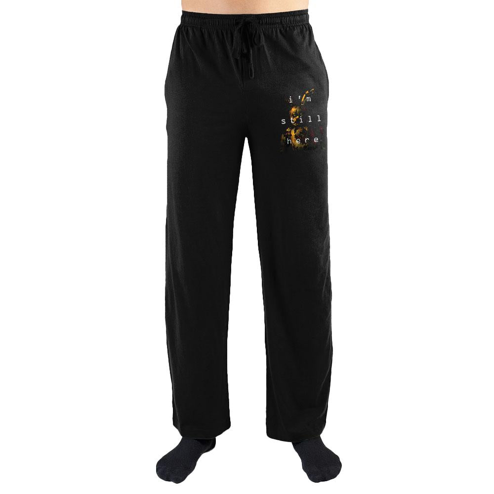 Five Nights At Freddy's Officiial "I'm Still Here" Lounge Pants-BLACK-S-